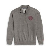 USC Trojans Men's League Gray Seal Heritage 1/4 Zip Top